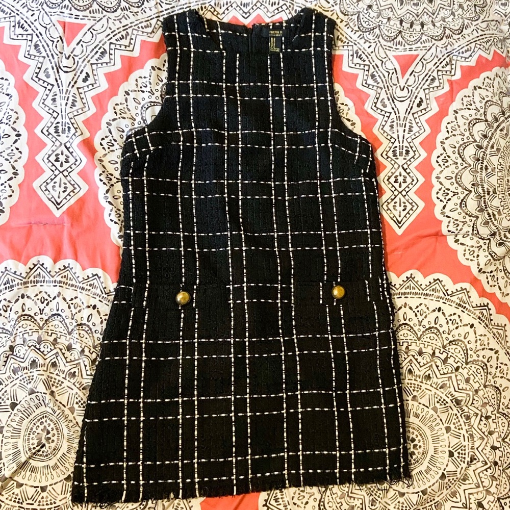 Black and White Mod Dress